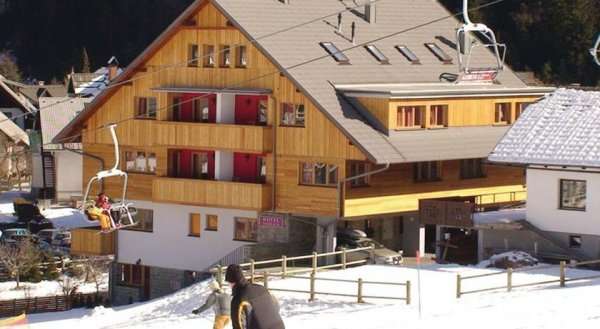 Two-Bedroom Apartment with Mountain View in Kranjska Gora