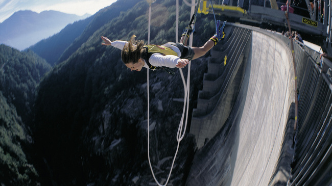 Verzascatal - Bungy Jump